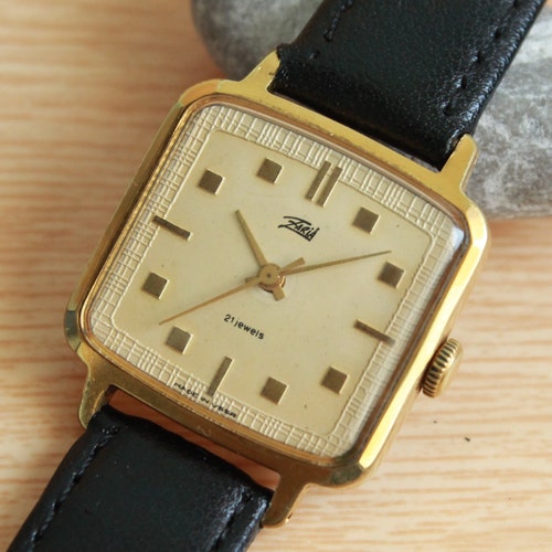 【セール中】1950-1960年代ヴィンテージSLOAN社置時計 JW0009 onsa chronographe suisse 18k 17 Rubis 1950's Watch | eBay