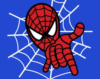 Spiderman Drawing Etsy