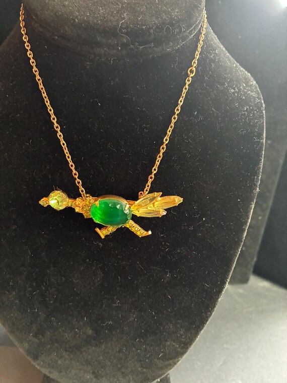 Antique or vintage(90yrs old) Road Runner Brooch or pendant View 3