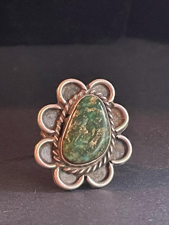 Statement ring,Vintage ring " Southwest Navajo Gr… - image 1
