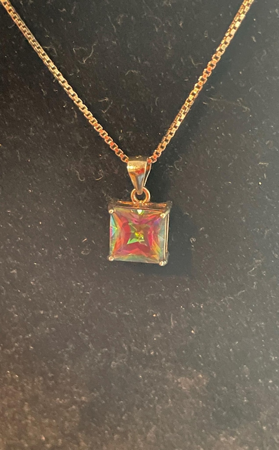 Illuminating,Alluring, Statement Necklace" Mystic… - image 1