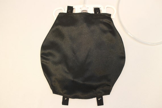ZIP NEO Urine Drain Bag Tube Cover, Urostomy Tubing Cover, Catheter Tubing  Cover Black 