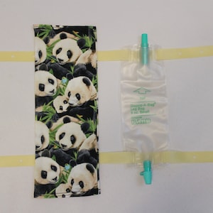 Small 9oz BARD Panda Catheter Leg Bag Cover  Urine Drainage