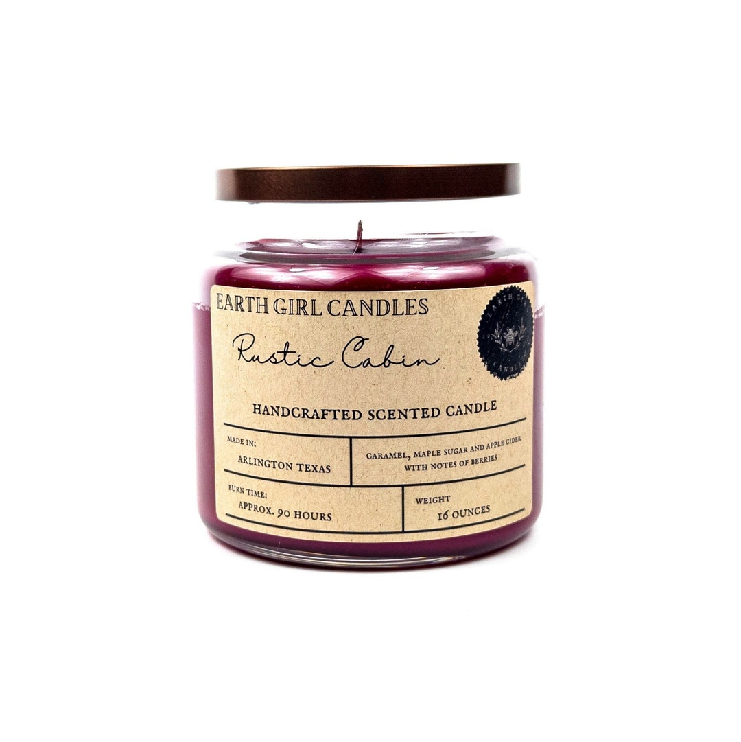 Rustic Cabin Seasonal Fall Winter Candles Maple Berry Essential Oils