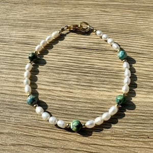 Freshwater Pearl Bracelet, Mens Pearl Bracelet, Gemstone Pearl Bracelet, Boyfriend Gift, Gemstone Bracelet, Pearl Anklet