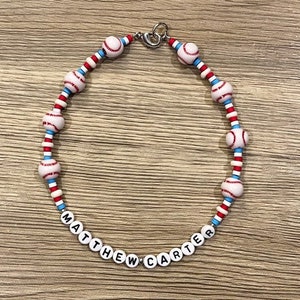 Honkbalketting, Phillies-ketting, kindersportketting, kindernaamketting, kinderhonkbalketting, jongenshonkbalketting, jongensketting