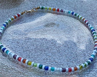 Wendalern Collier Ras Du Cou En Perles Collier De Perles De Rocaille