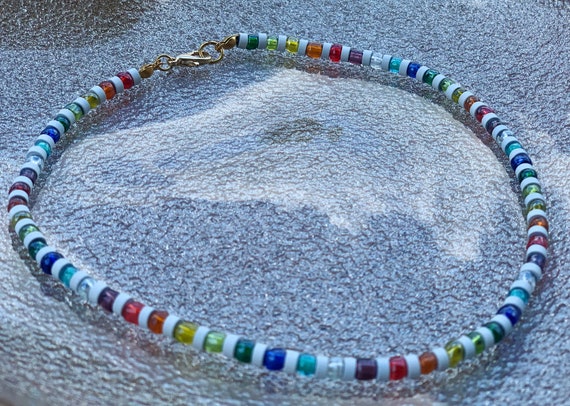 Beaded beach deals choker