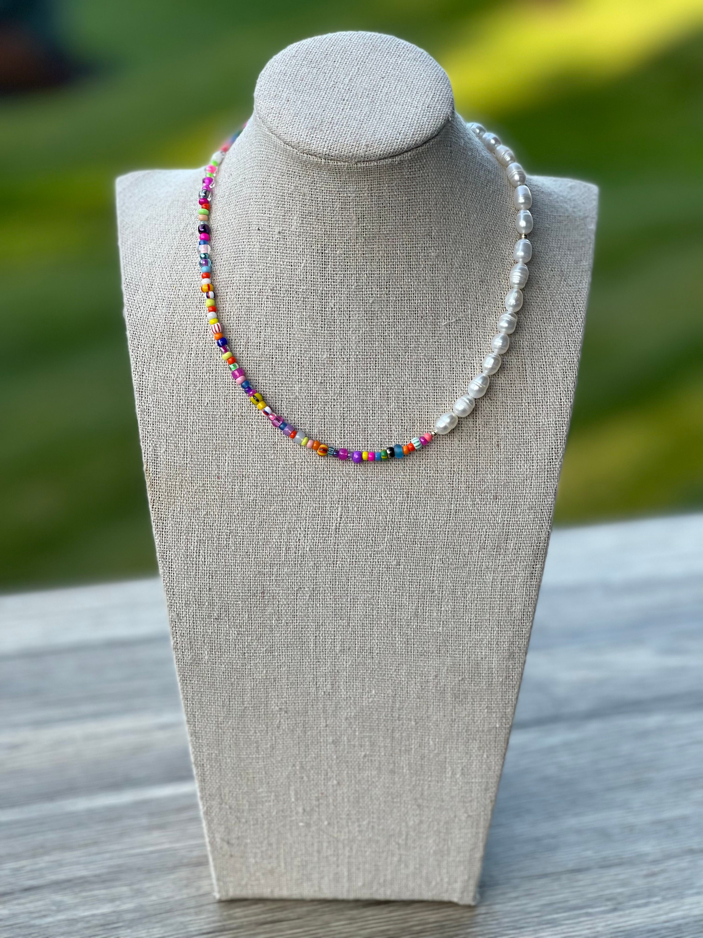 Half Pearl Necklace, Thasos Necklace, Eliou Necklace, Harry Styles 