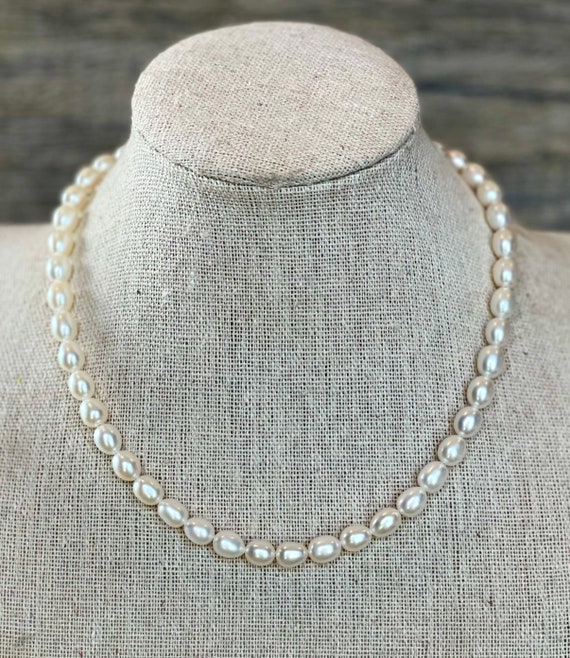 Freshwater Pearl Necklace Pearl Choker 