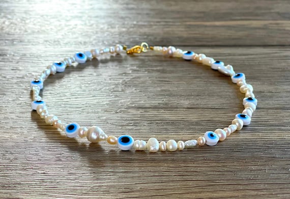 Harry styles evil eye cheap necklace