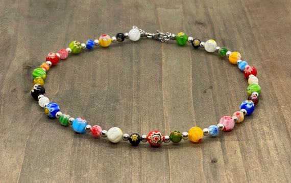 Millefiori Necklace Harry Styles Necklace Eliou Golden Necklace