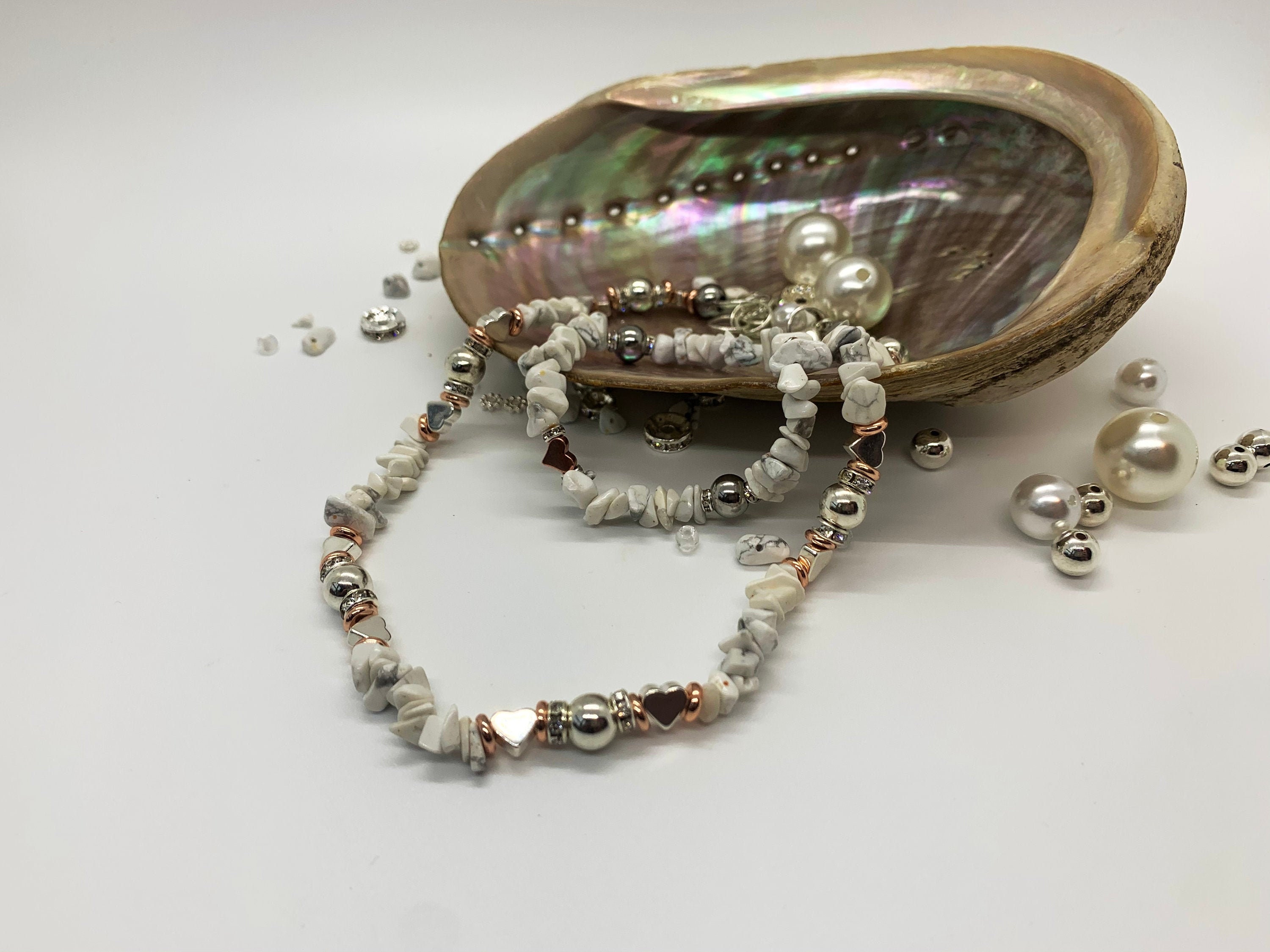 Shell necklace puka necklace beach shell necklace Surfer Etsy