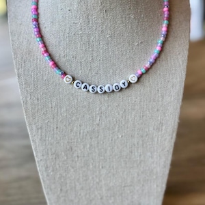 Girls name necklace, Little girl necklace, Name necklace, Gift for little girl, Girls birthday gift, gift for granddaughter, daughter gift