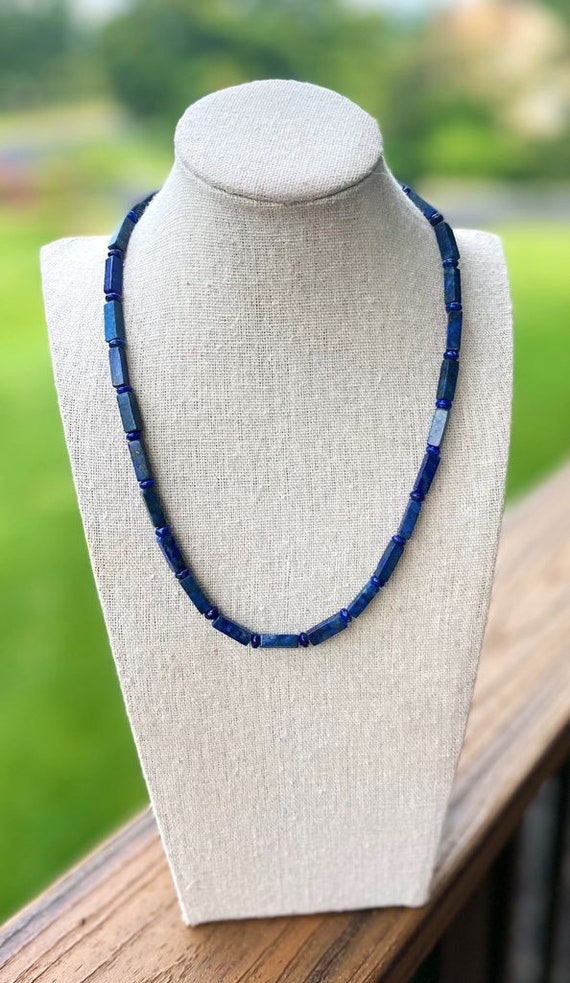 Natural Lapis Lazuli Pear Shape Necklace,Loose Gem Beads Wholesale,JJ218