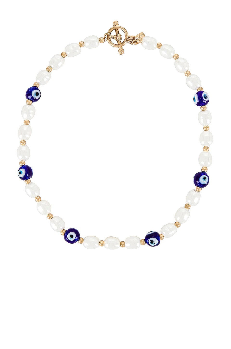 Eliou Necklace, Bohemian Pearl Necklace, Freshwater Pearl Necklace