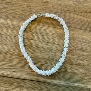 White Puka Shell Necklace