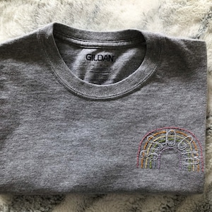 Handgefertigtes SSDGM Shirt Murderino Embroidery My Favorite Murder Tee