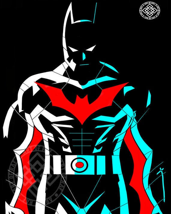 BATMAN Beyond Hot Movie Silk Canvas Poster Wall Art Print 24x36 inch