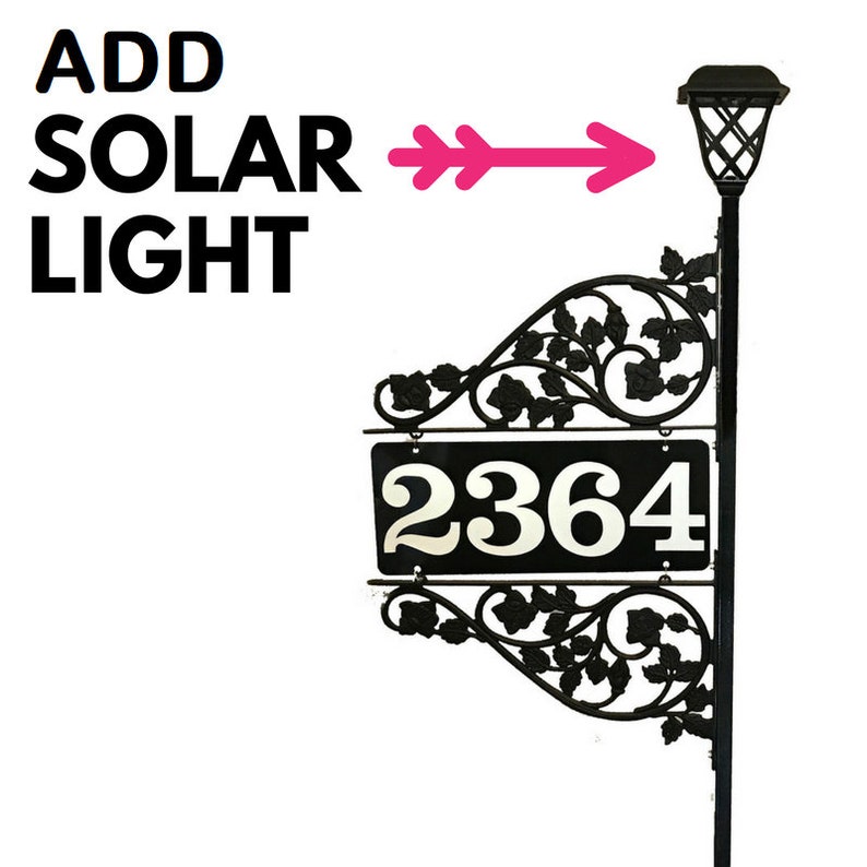 Driveway Marker Address Sign Reflective Address Sign for 911 Etsy