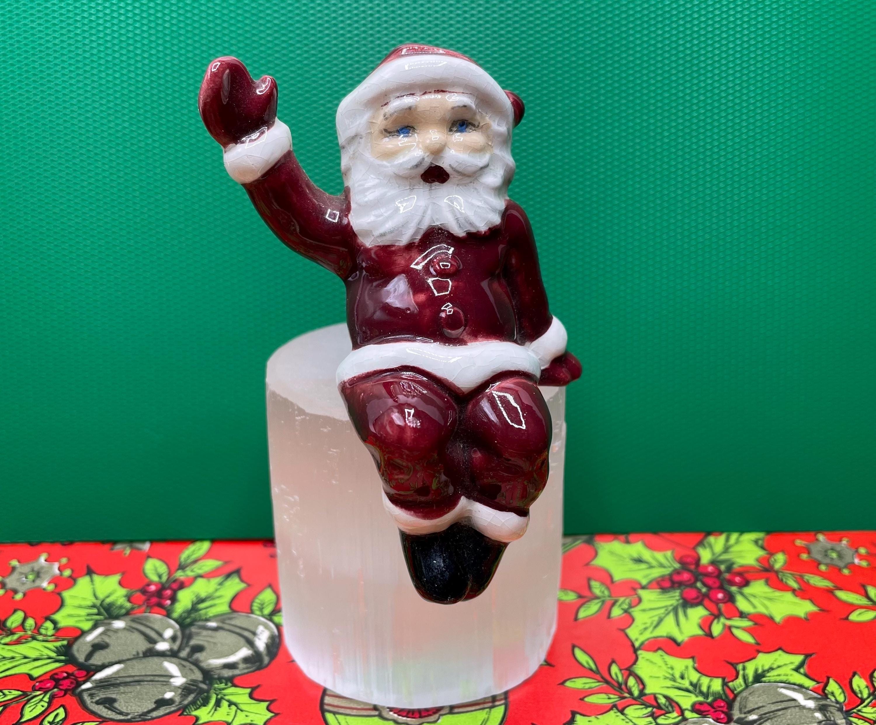 Ceramic Santa 1970s - Etsy