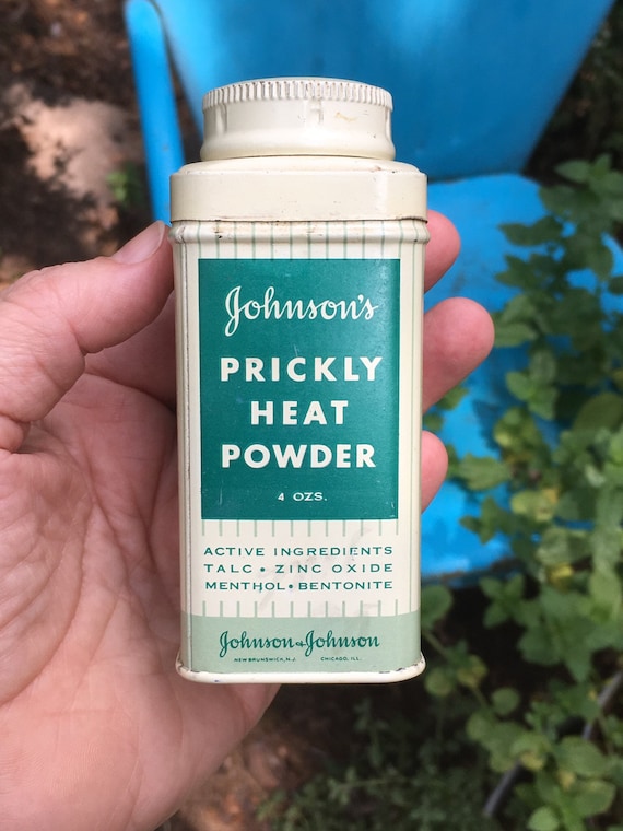 johnson and johnson prickly heat powder