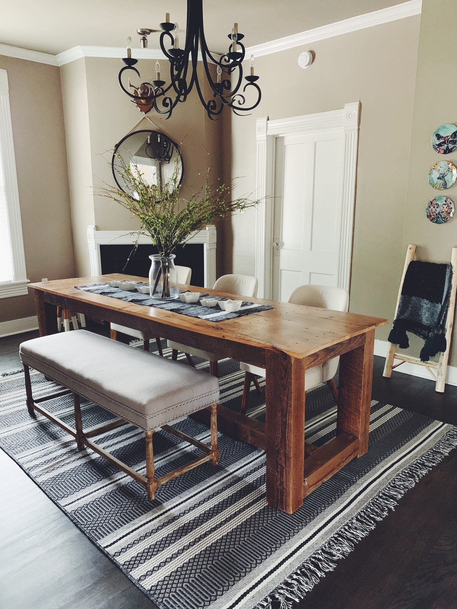 Reclaimed Wood Dining Room Tables Etsy