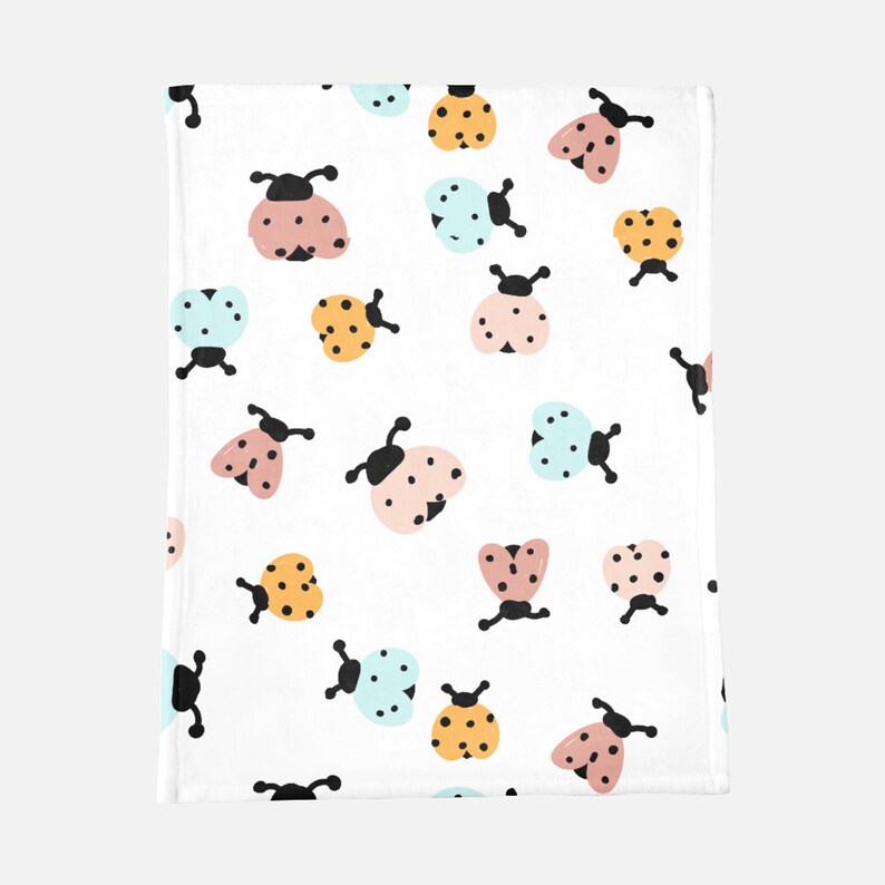 Baby Bodysuit one piece onesie Pastel Ladybugs mint pink newborn infant New Mom Christening Shower Birthday Christmas mothers Bris