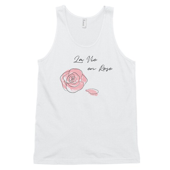 La Vie En Rose Shirt La Vie En Rose Womens Tshirt Womens Etsy