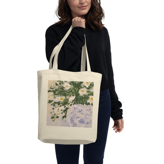 daisy tote bag