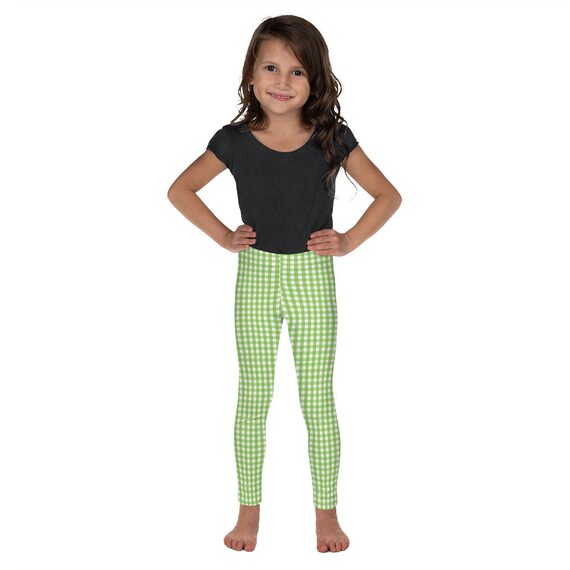 green leggings kids