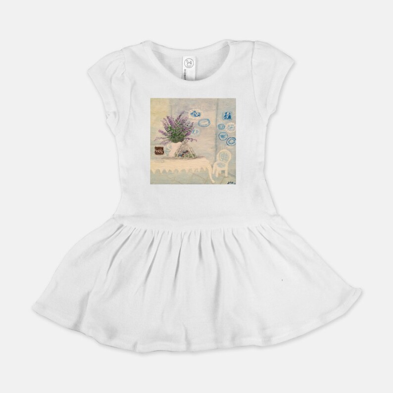 Gold Foil Dress Princess Sleeves Gold Print in Script Little Princess Dress White Dress Baby Girl Dress Toddler Ruffled Dress