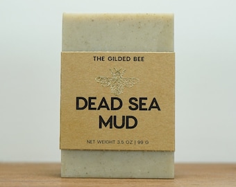 Dead Sea Mud Handmade Soap | Soap for Men | Bar Soap | Gifts for Men/Women | Soap for Hands/Feet | Soap Set | Birthday Gift for Men/Women