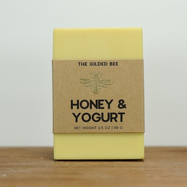 Honey & Yogurt Handmade Soap | Soap for Hands, Feet and Body | Soap for Men/Women | Organic Soap for Him and Her | Mother's Day Gift Soap