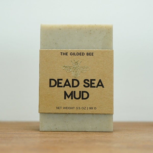 Dead Sea Mud Handmade Soap | Soap for Men | Bar Soap | Gifts for Men/Women | Soap for Hands/Feet | Soap Set | Birthday Gift for Men/Women