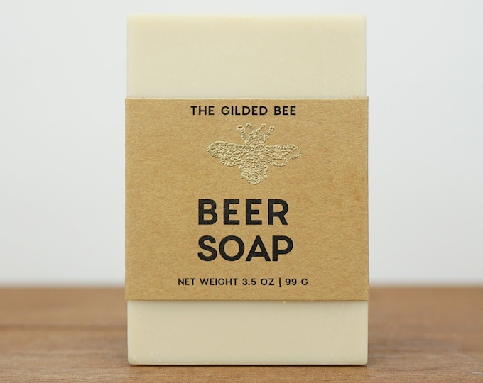 Handmade Beer Soap | Soap for Men | Bar Soap | Gifts for Him | Gifts for Boyfriend | Gifts for Dad | Organic Natural Soap | Soap for Hands
