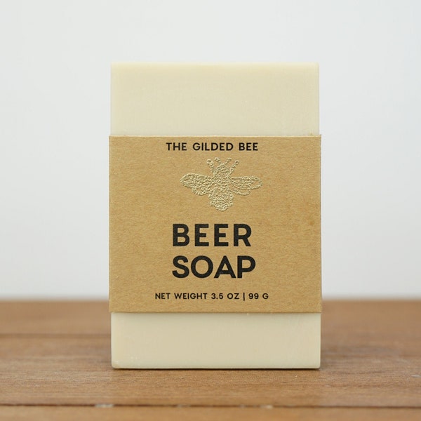 Handmade Beer Soap | Soap for Men | Bar Soap | Gifts for Him | Gifts for Boyfriend | Gifts for Dad | Organic Natural Soap | Soap for Hands