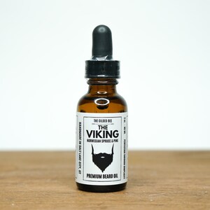 The Viking Beard Oil | Premium Beard Oil | Spruce Beard Oil | Pine Beard Oil | Beard Oil for Men&#39;s Grooming