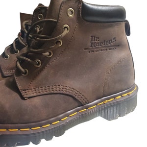 Dr. Martens Doc England Rare 90&#39;s Vintage Crazy Horse 939 Boots US 8