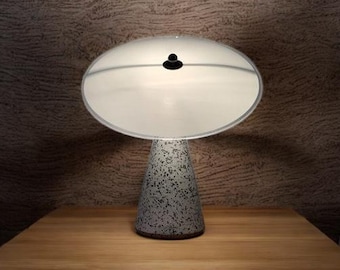 IKEA EON 1993 Terrazzo 90s Post Modern Vintage Table Lamp Ufo