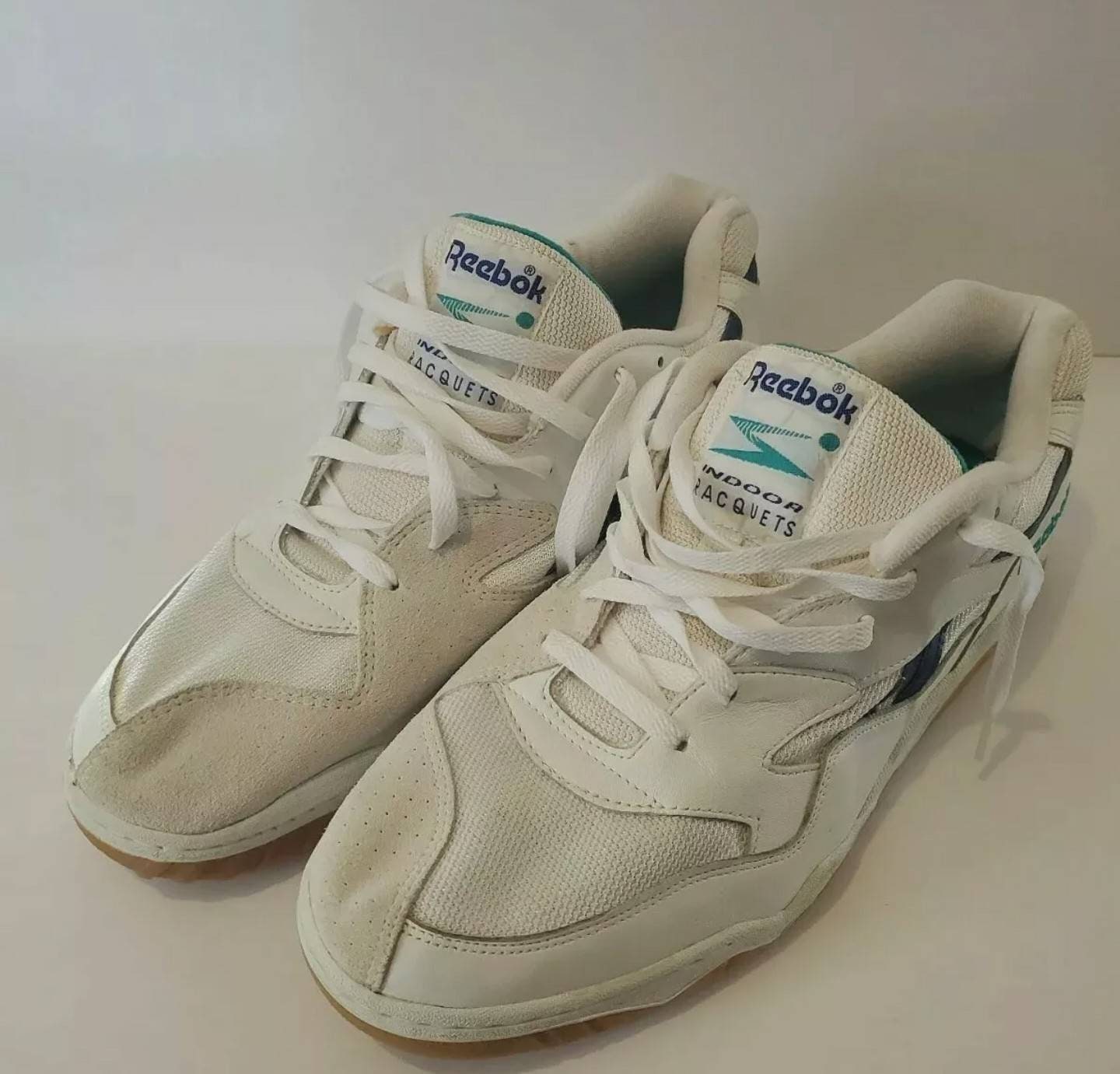 Eddike dette George Bernard Reebok Vintage Shoes Basketball Tennis Indoor Racquets 80s 90s - Etsy