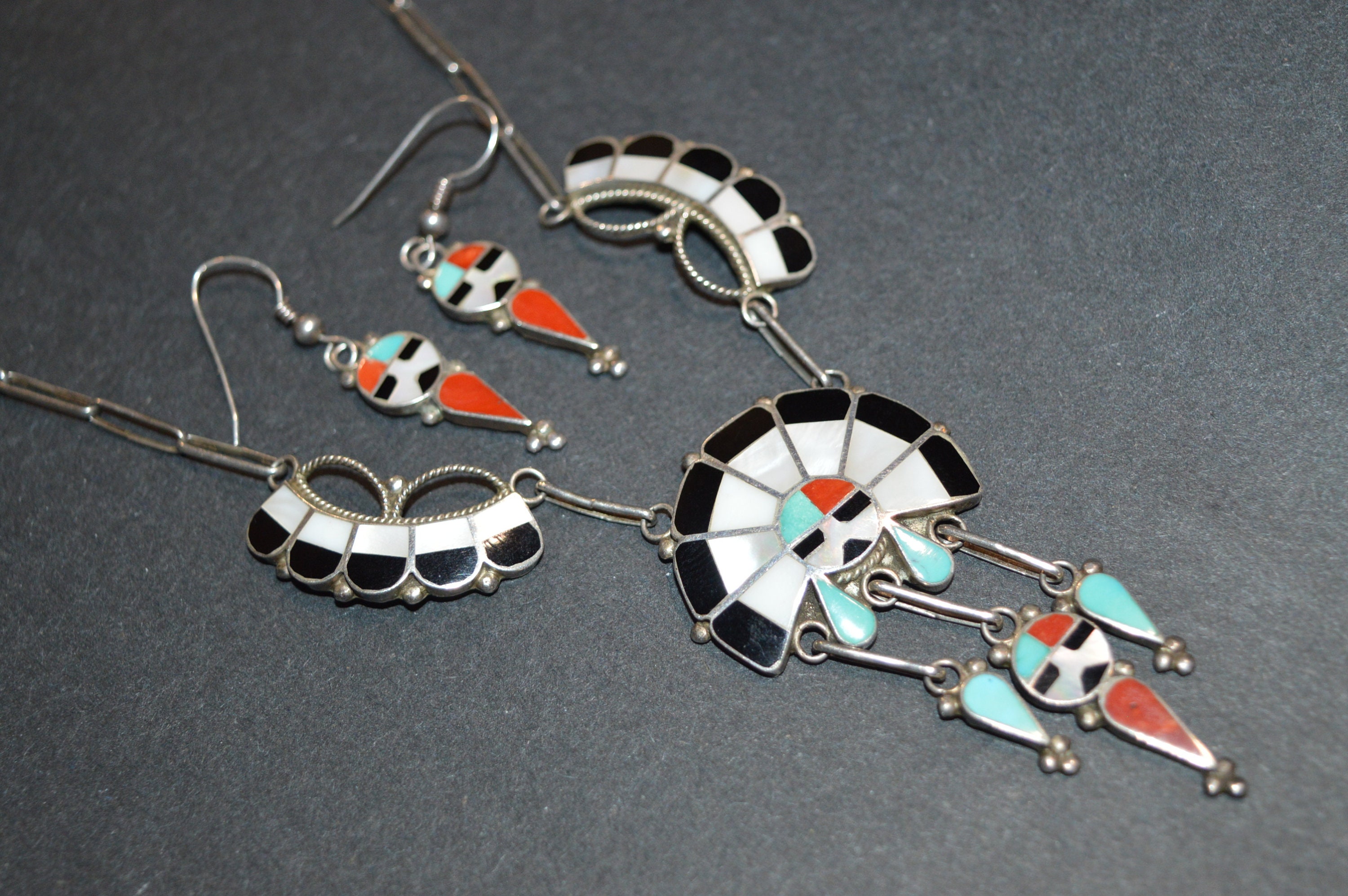 Zuni shop sunface jewelry