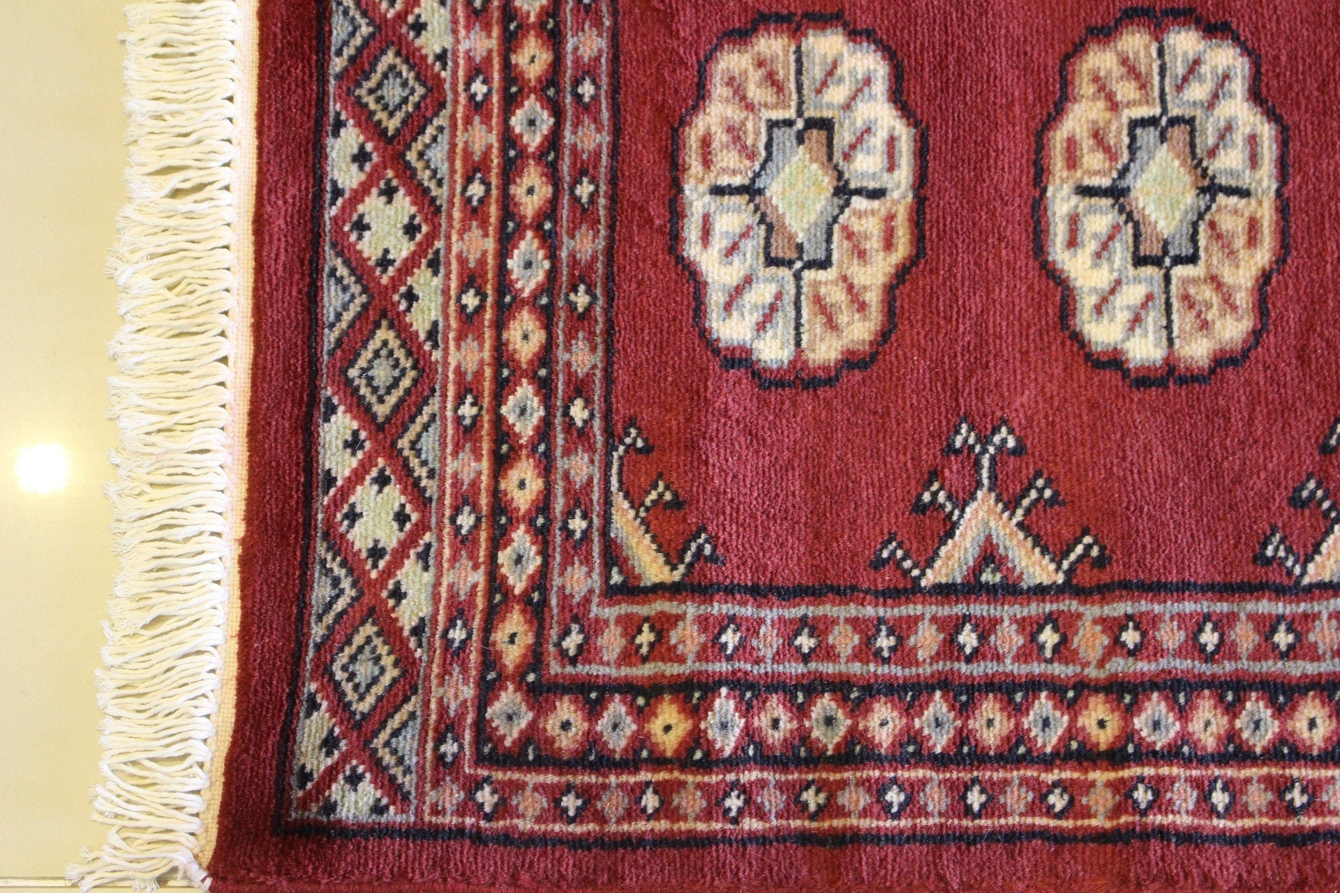 Home Décor Products a 2x4 Rectangular Rug 100% Original Hand-Knotted in Brown,Be