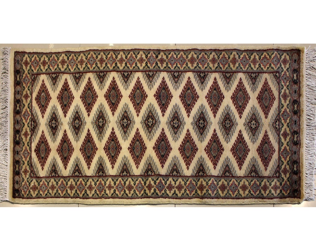 Tapis Runner Bokhara Jaldar – 2,5x10 – Laine/Soie – Rouge – Fait Main – Neuf Avec étiquettes