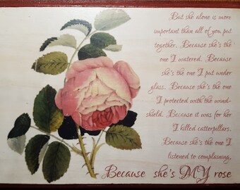 The little prince quote | Etsy