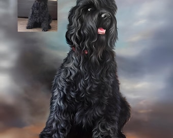 Pet Portrait,Pet Portrait Custom, Portrait,Custom Dog Portrait,Pet Painting,Dog Painting,Custom Oil Painting,Memorial Art,Dog Portrait