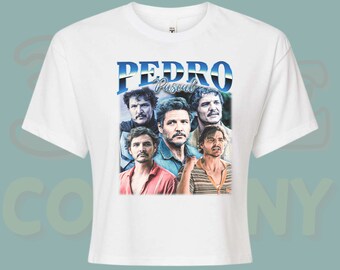 crop top, Pedro Pascal shirts, Pedro Pascal daddy, Daddy state of mind, pedro pascal crop top, pascal, pedro 80's inspired shirt