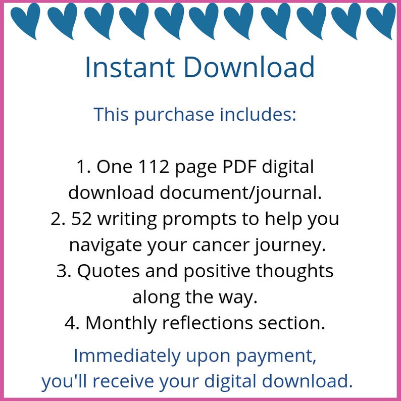 Cancer Journal 52 Powerful List Journal Prompts for Etsy