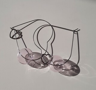Orecchini A Cerchio Leggeri Per Donna - Colore Chiaro Minimalista - In Lega, Ipoallergenici