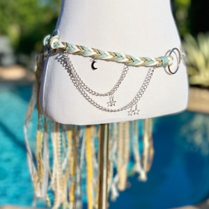 Festival Braided Fringe Belt L